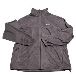Columbia‎ Women's Size XXL Purple Full Zip Long Sleeve Fleece Jacket